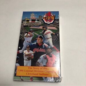 The Story of 1998 Central Division Champions Cleveland Indians Baseball VHS Vtg